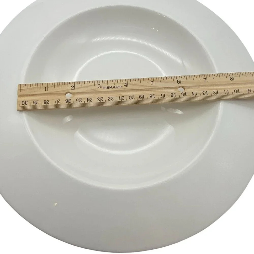 Steelite Distinction Float White wide rim soup pasta Bowl minimalist 19oz‎